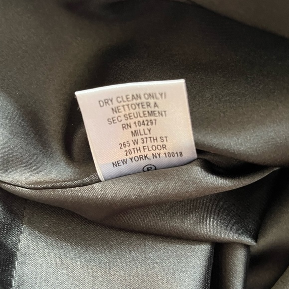 MILLY Mini Dress in Textured Fabric - Picture 10 of 10